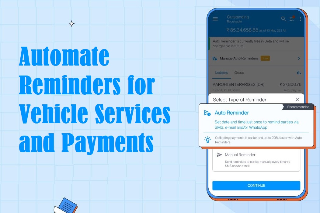 Automate Reminders for Vehicle Services and Payments
